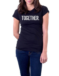 B&W Women's oneWORD TOGETHER T-shirt
