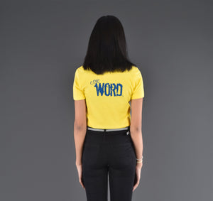Women's FEARLESS. T-Shirt (Yellow)
