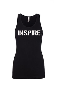 Women's INSPIRE. tank (BLACK)