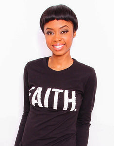 Women's FAITH. Long Sleeve T-Shirt